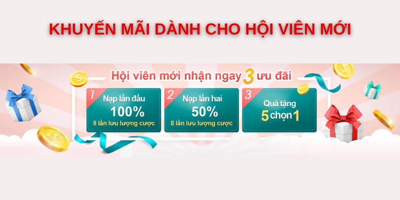 Ưu đãi dành cho hội viên mới