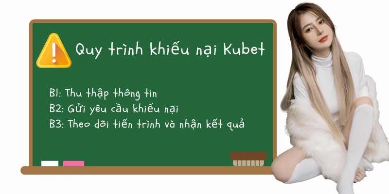 3 bước khiếu nại tại Kubet